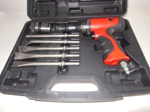 AIRCAT 5100 Pneumatic Air Hammer Red and Black Powerful Professional Tool