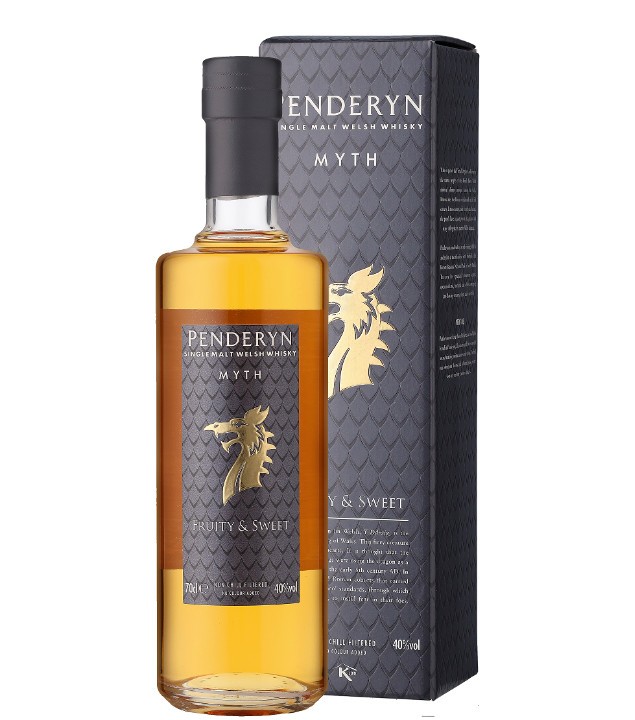 Penderyn Myth Single Malt Welsh Whisky / 41 % Vol. / 0,7 Liter-Flasche product image