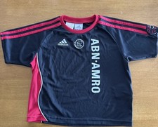 KIDS ABN-AMRO SOCCER PRACTICE JERSEY YOUTH SIZE LARGE BLACK. NWOT