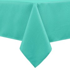 70 X 70 Inch Square Textured Tablecloth - Waterproof Spillproof Antiwrinkle J...