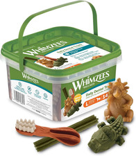 Variety Value Box Dental Dog Treats, Variety Tub, Large (18-27Kg Dogs), Natural 