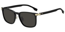 Hugo Boss Men's Black Square Sunglasses - BOSS1406FSK-02M2-IR