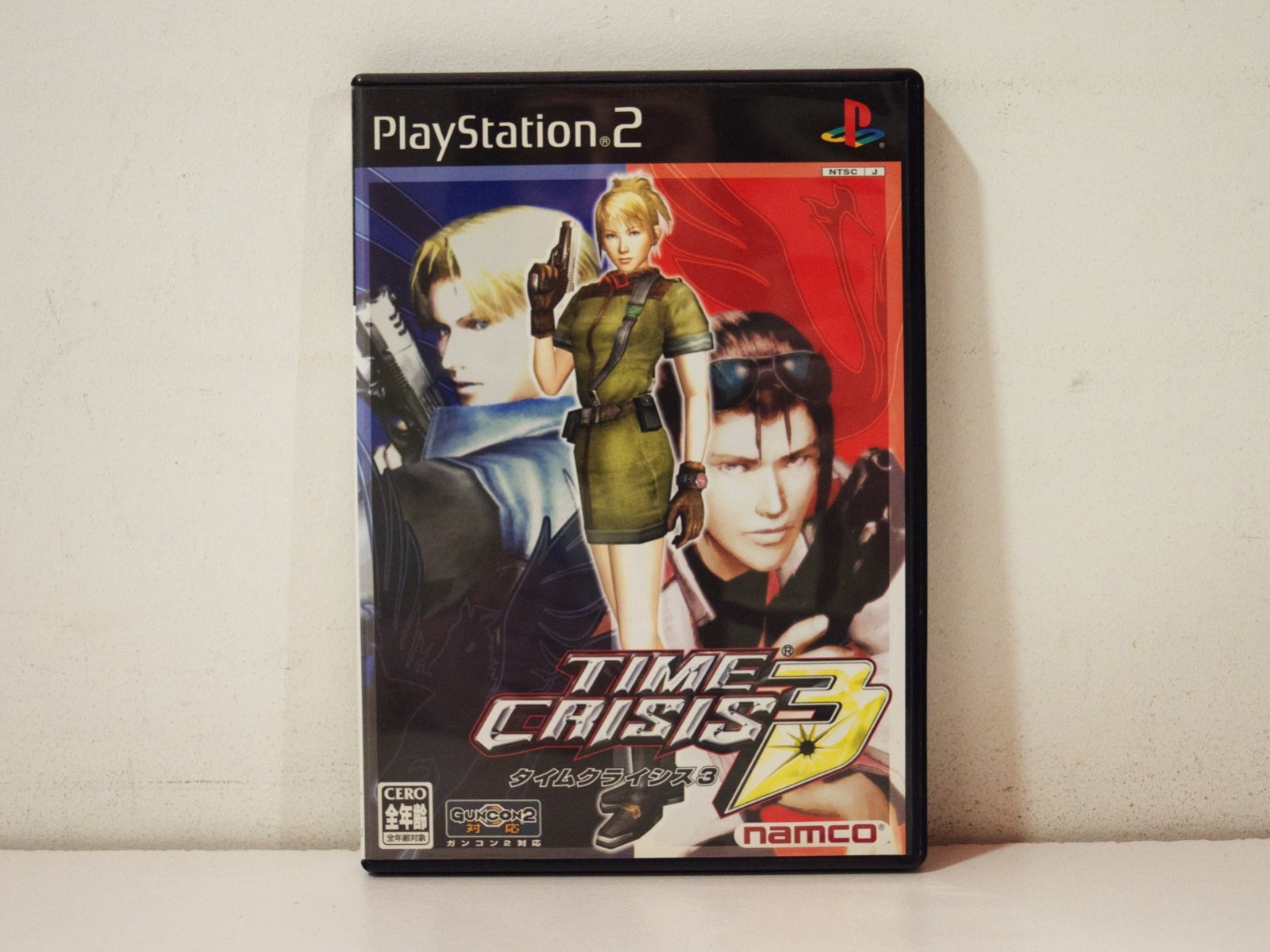 Time Crisis 3 Sony Playstation 2 PS2 NTSC Japan