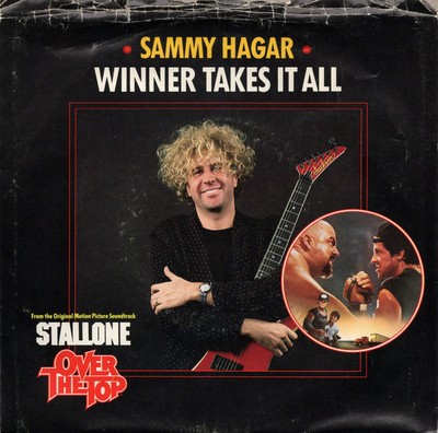 Sammy Hagar / Giorgio Moroder - Winner Takes It All / The Fight (7'' Single)