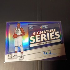 2020-21 Donruss Optic - Signature Series Udoka Azubuike #SS-UDO Purple Prizm au