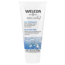 Oral Care, Salt Toothpaste, Fluoride Free, Peppermint, 2.5 fl oz (75 ml)
