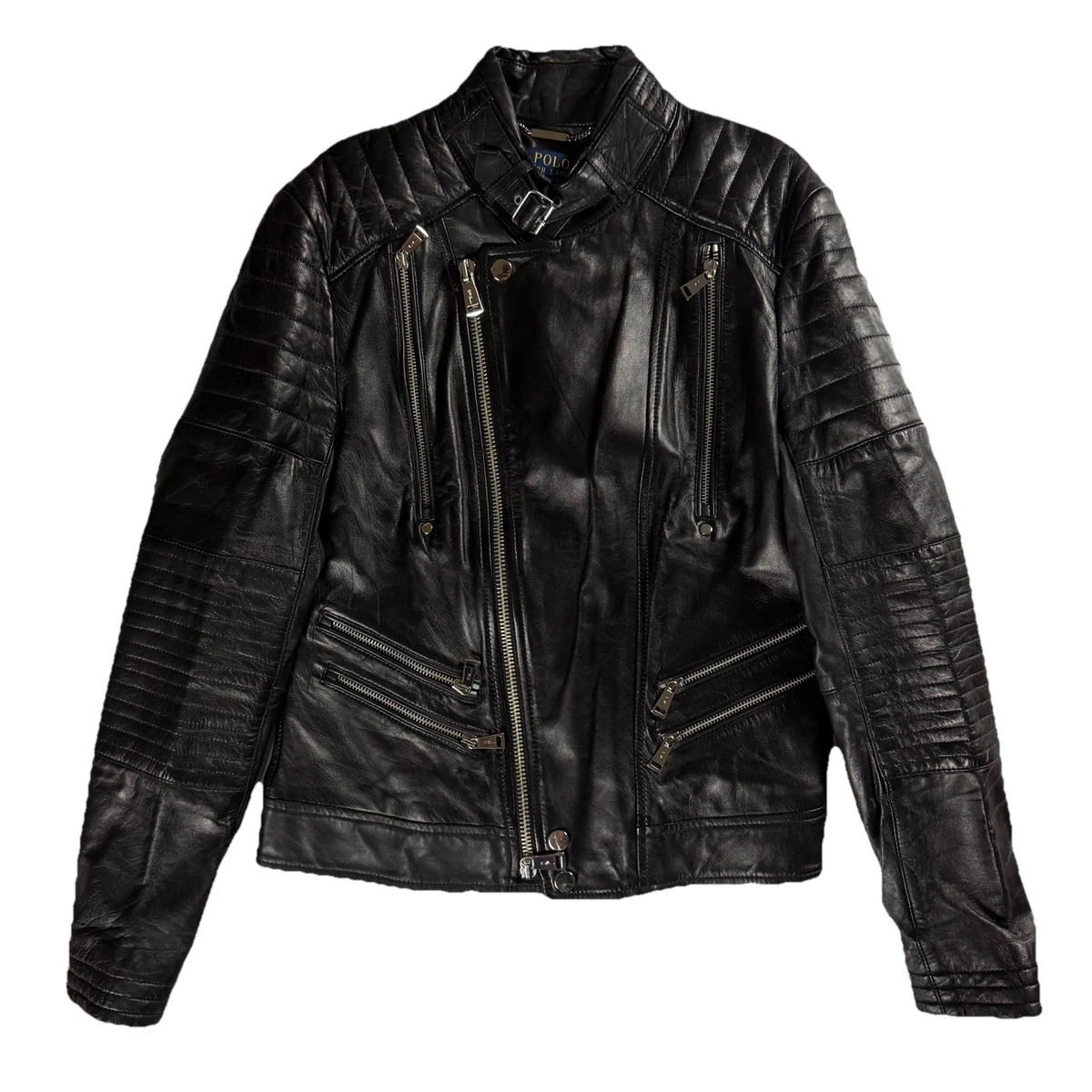 Polo Ralph Lauren Leather Outer Shell Coats, Jackets & Vests