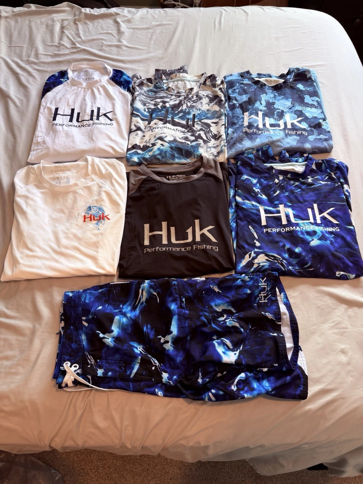 HUK Fishing Lot- Men’s Medium Shirts And Shorts! 6 Shirts And 1 Pair Of Shorts!
Opens in a new windo
