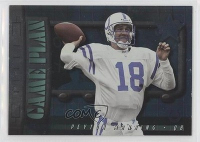 2000 Leaf Rookies & Stars Game Plan 1922/2000 Peyton Manning #GP-12 HOF 0s55