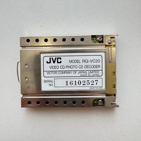 JVC Video CD/ Photo CD Decoder for Sega Saturn Console [Model No. RG-VC20]