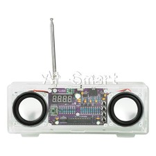 87.5MHz&ndash;108MHz Dual-Channel Digital Tube FM Radio Electronics DIY Kits Type-C