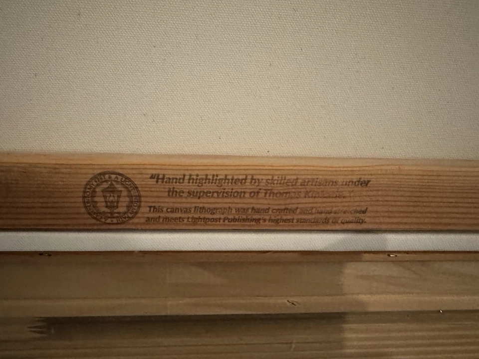 Thomas Kinkade “Simpler Times I” Foto 4 de 4