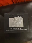 2023 W American Eagle One Ounce Silver Uncirculated Coin, US Mint 23EG COA