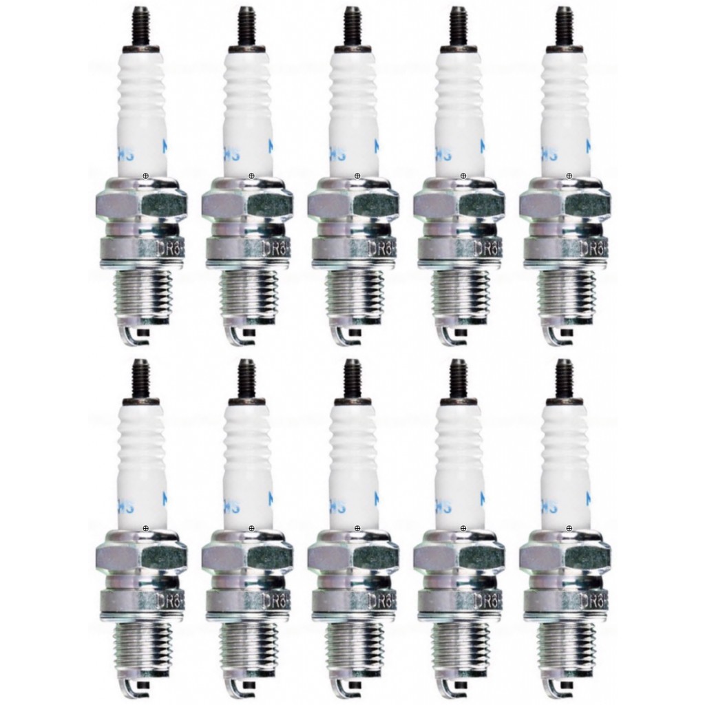 NGK For Honda CL90 1967 Spark Plug Standard Box of 10 DR6HS