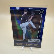 2021 Panini Absolute Mackenzie Gore Prospects #P-3 Spectrum Blue # to /149 RC