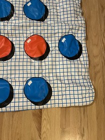 NES Nintendo Power Pad Floor Mat Controller NES-028 Vintage Video Game UNTESTED
