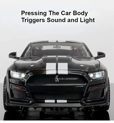 NEUE 1:18 Ford Mustang GT500 COBRA SCHELBY!Legierung Druckguss Me
