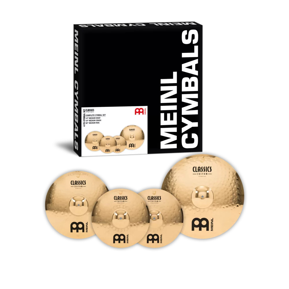 Полный набор тарелок Meinl Classics Custom Brilliant