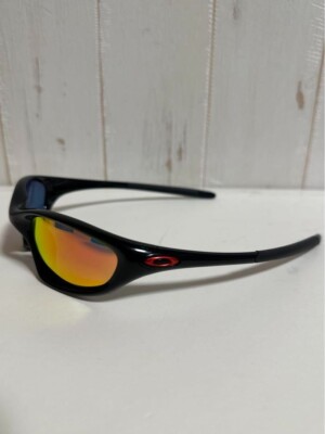 Oakley Twenty XX sunglasses made in the USA Jet Black Lens: Ruby