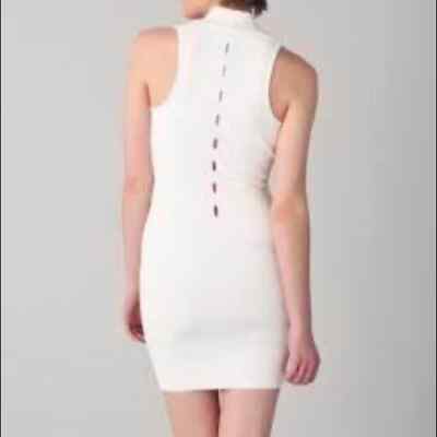 Alexander Wang White Cutout Knit Bodycon Mini Dress Size Small | eBay Alexander Wang White Cutout Knit Bodycon Mini Dress Size Small | eBay