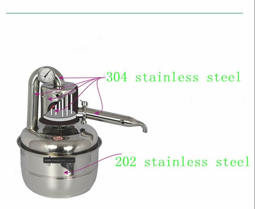 New 10L Home Brew Kit Still Wine Water Alcohol Distiller +Fast Shipping!!--