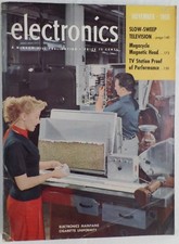 1956 Electronics Magazine,November,Tube,Amps,Circuits,Ads,Cigarettes,Television