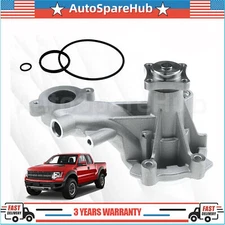 Engine Water Pump for Ford F-150 Mustang 2011-2014 V8 5.0L with 4-Bolt Flange