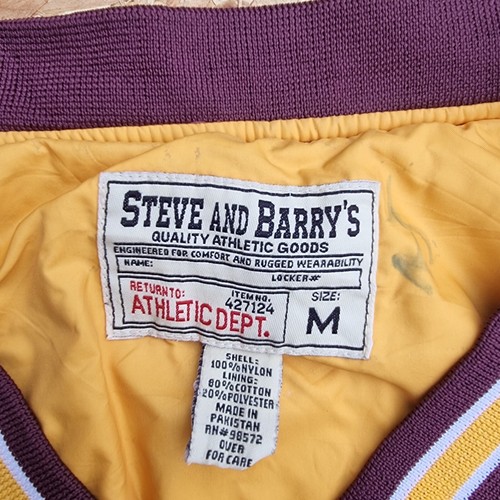 VTG 90s Steve & Barry's Minnesota Gophers Windbreaker University Pullover Size M - Picture 4 of 11