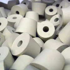 CHOOSE SIZE Drilled & Solid Rubber Stoppers Bungs Home Brewing Beer Wine Making