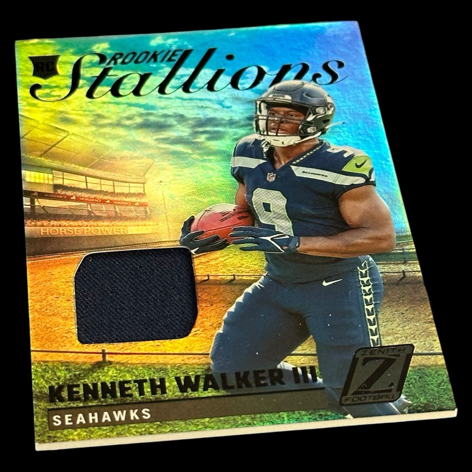 Kenneth Walker III Panini Zenith Rookie Stallions Memorabilia #RSKW Base