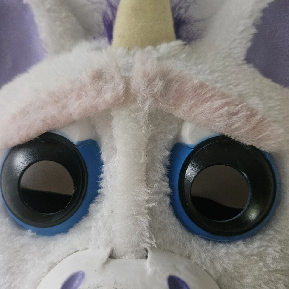 Rubies Unicorn Mask Feisty Pets Glenda Glitterpoop Animated  Cosplay Halloween - Image 4 of 4