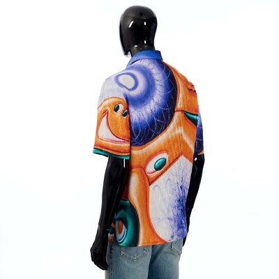 DIOR x KENNY SCHARF 1850$ Oblique Shirt - Short-Sleeve, Silk
