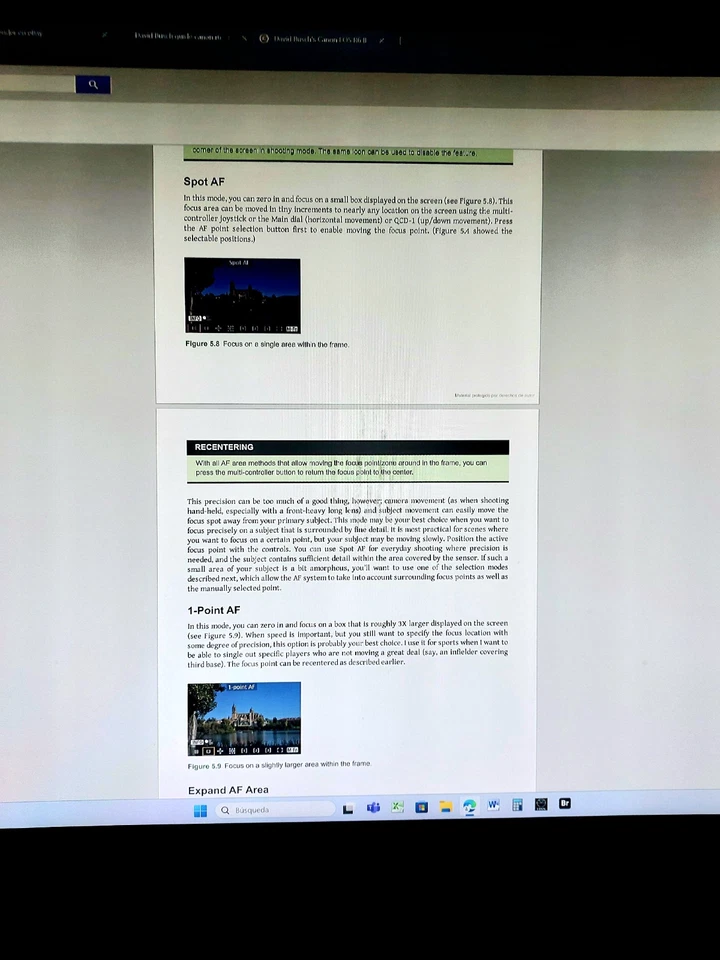 Guía para Canon EOS R6 Mark II de David Busch - Imagen 4 de 4