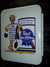 PABST BLUE RIBBON PBR BEER VINTAGE ERA CABIN HUNTING SHACK MANCAVE KEYBOX