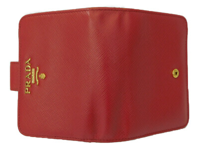 折りたたみ財布 PRADA RED SAFFIANO SMALL WALLET s-l1200.jpg