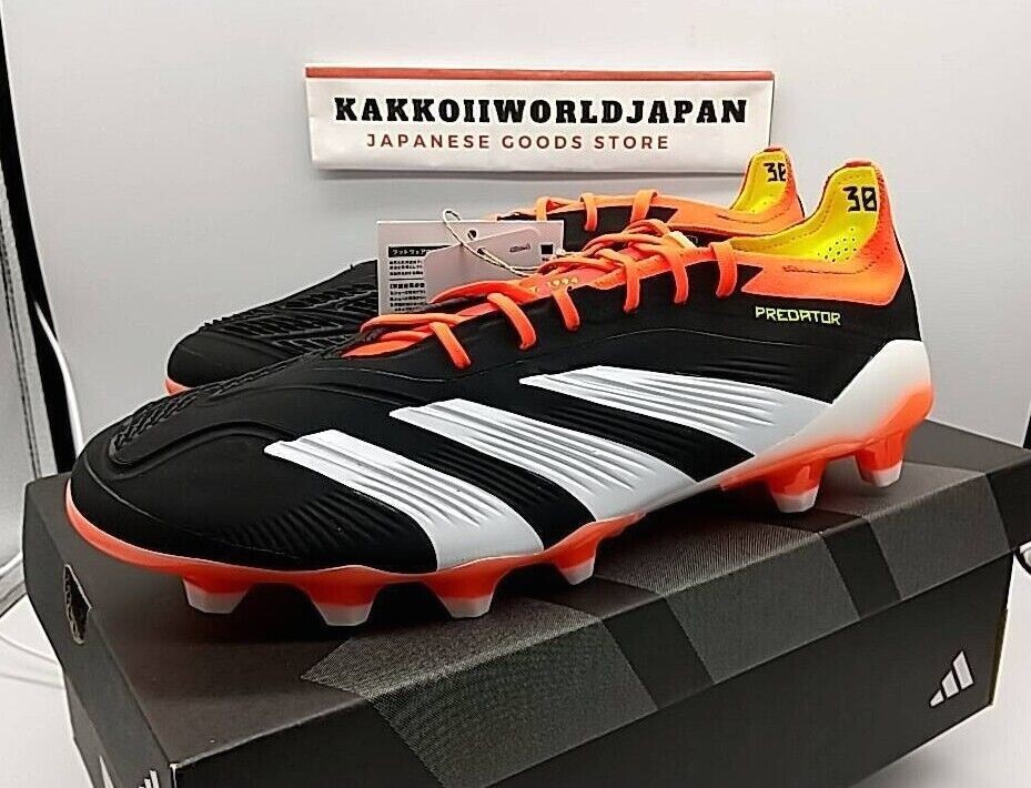 adidas Soccer Cleats PREDATOR ELITE HG/AG Core Black adidas Soccer Cleats PREDATOR ELITE HG/AG Core Black