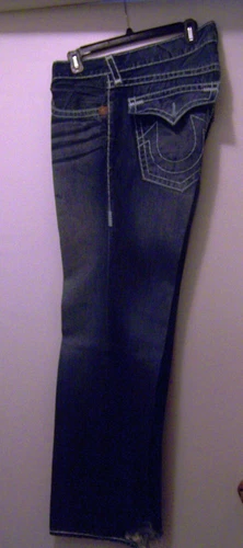 Men's TRUE RELIGION  BILLY SUPER T Jeans Size 36 X 34