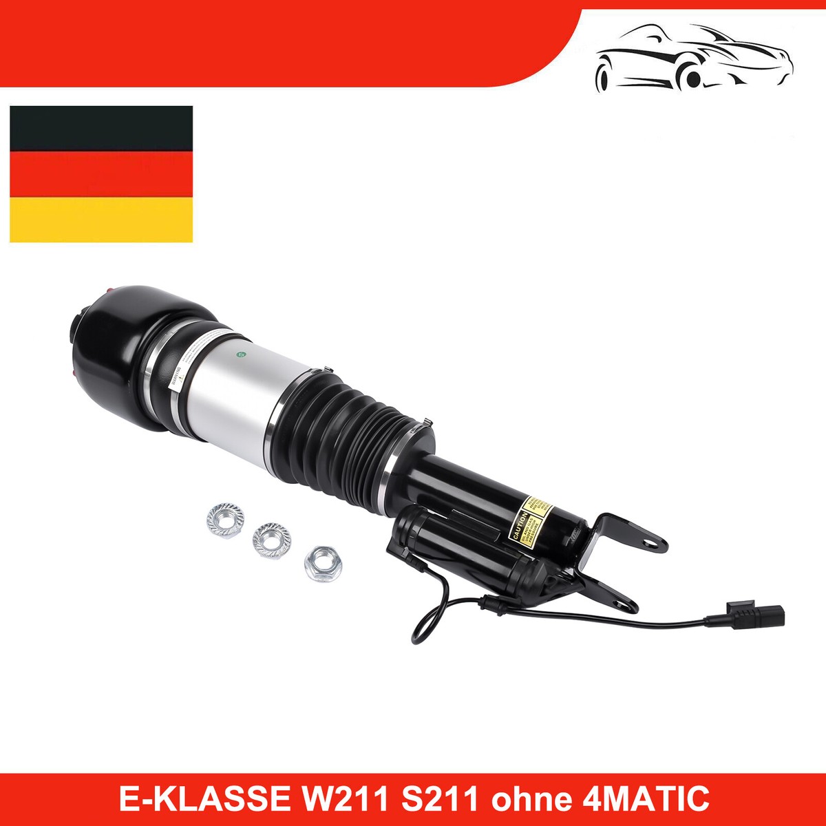Luftfederbein Vorne Rechts Für Mercedes E-Klasse W211 / S211 / CLS C219 – RWD, Von Cspartsde