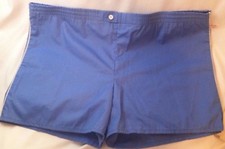 Vtg Sea J Jantzen Mens Lined Bathing Suit Shorts Blue 44 USA Made New with Tags