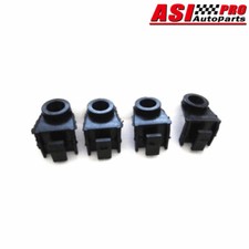 4 X Electric Radiator Fan Mounting Kit Legs L Bracket Tabs Feet Plastic Clips Us