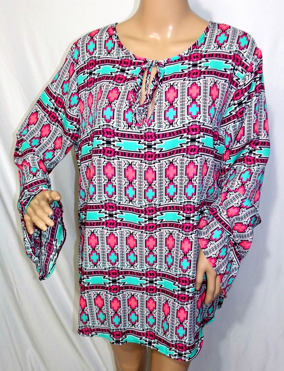 Haut Femme American City Wear Taille 3X - Occasion Très Bon état, Style Blouse