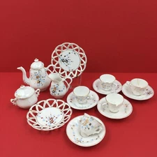 Vintage Miniature Porcelain Tea SET Doll Child High Quality