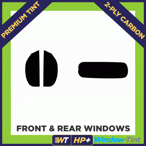 For Porsche Boxster 1996-2004 Carbon Pre Cut Window Tint Full Premium 2-ply HP+ - Picture 2 of 10