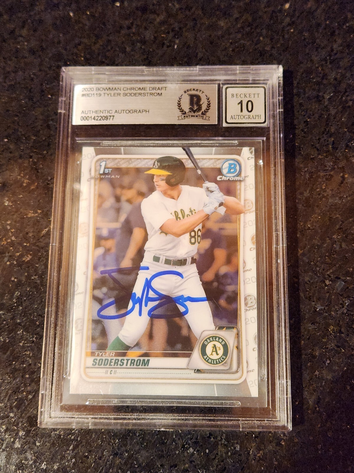 Tyler Soderstrom Autographed Signed A