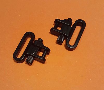 Gun or Rifle Swivel Set Heavy Duty Quick Detach 1 1/4''(1.25'') Swivels