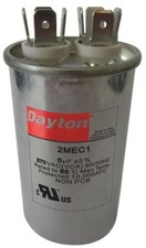 Run Capacitor, 10 MFD, 370V, Round