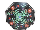 18" Marble Table Top Inlay Pietra Dura Handicraft Work Home Garden Decor