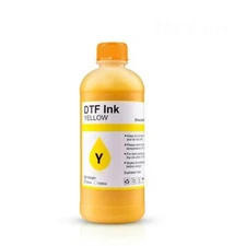 DX5 L3200 DTF Transfer Film  Pigment Ink For Epson DTF Printers 500ml yellow