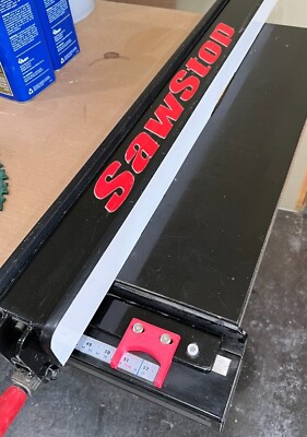 Table Saw Cursor - Fits SawStop, Grizzly, Shop Fox Fences - Replaceable Lens