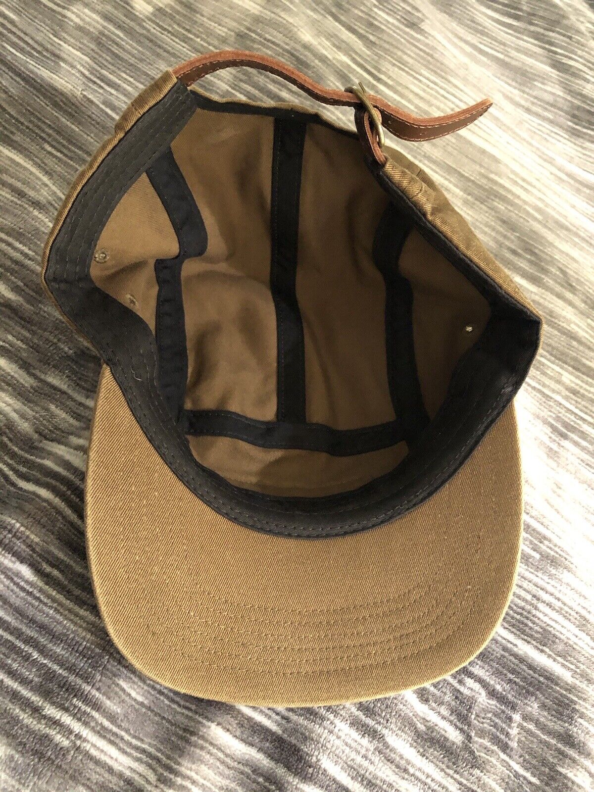 Supreme FW18 washed chino twill camp cap moss - image 3